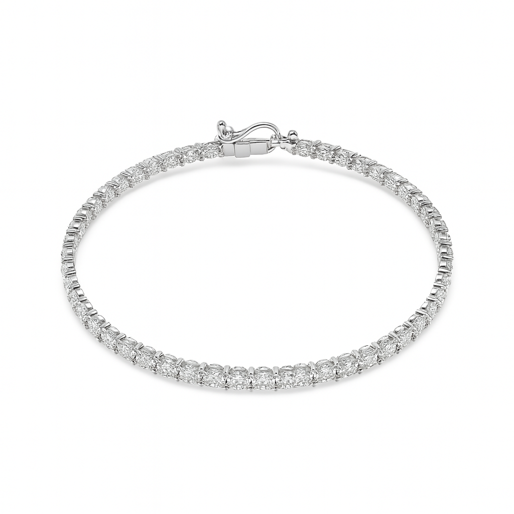 1CT Eternal Diamond Tennis Bracelet in 18K Gold