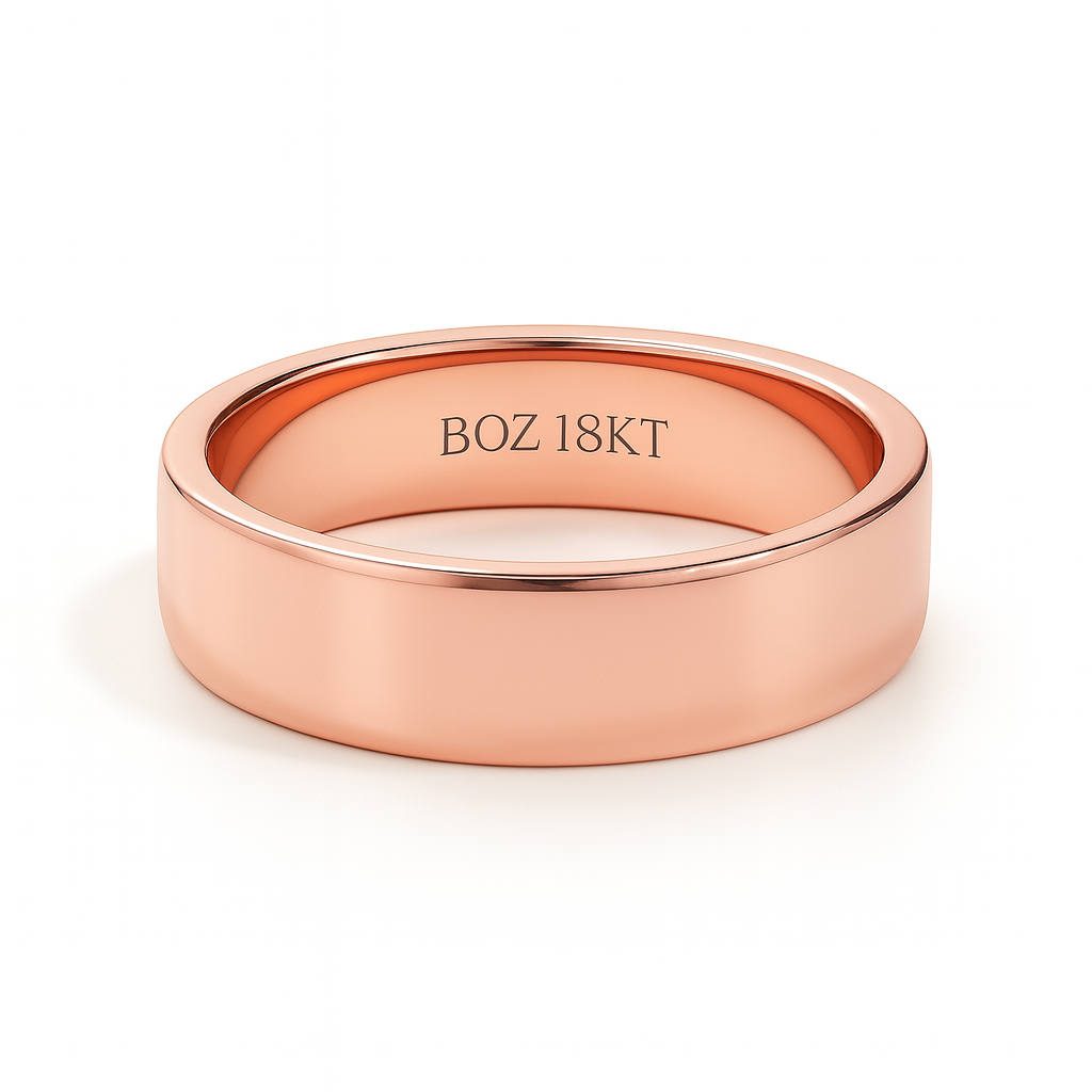 6MM Comfort Fit Band in 18K Gold