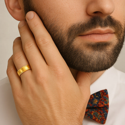 ED Band in 18KT Gold