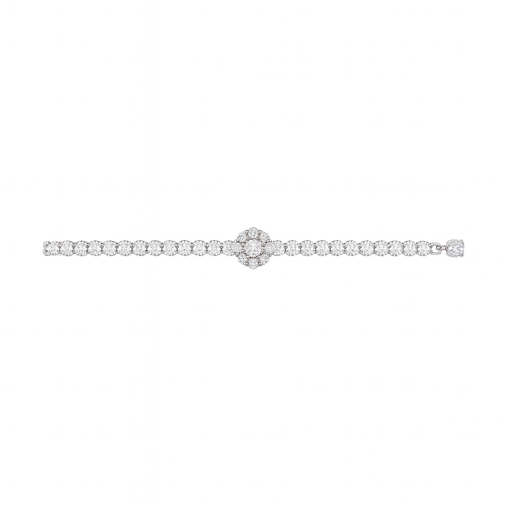 Anu Moissanite Bracelet in 925 Sterling Silver