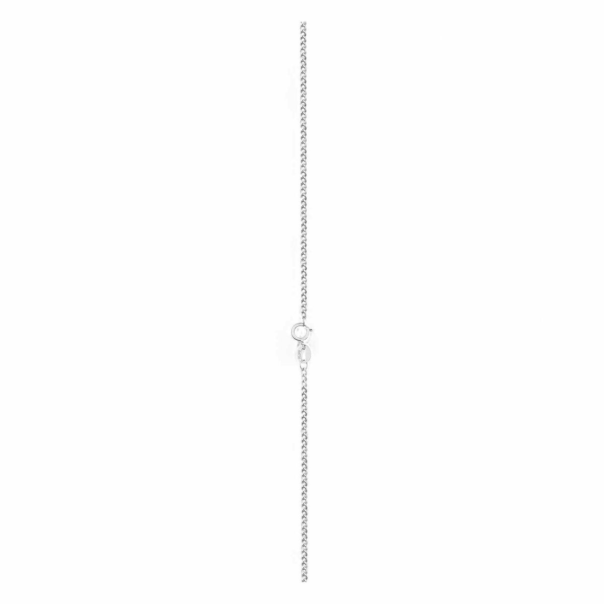 African Map Outline Diamond Pendant Necklace in 18KT Gold