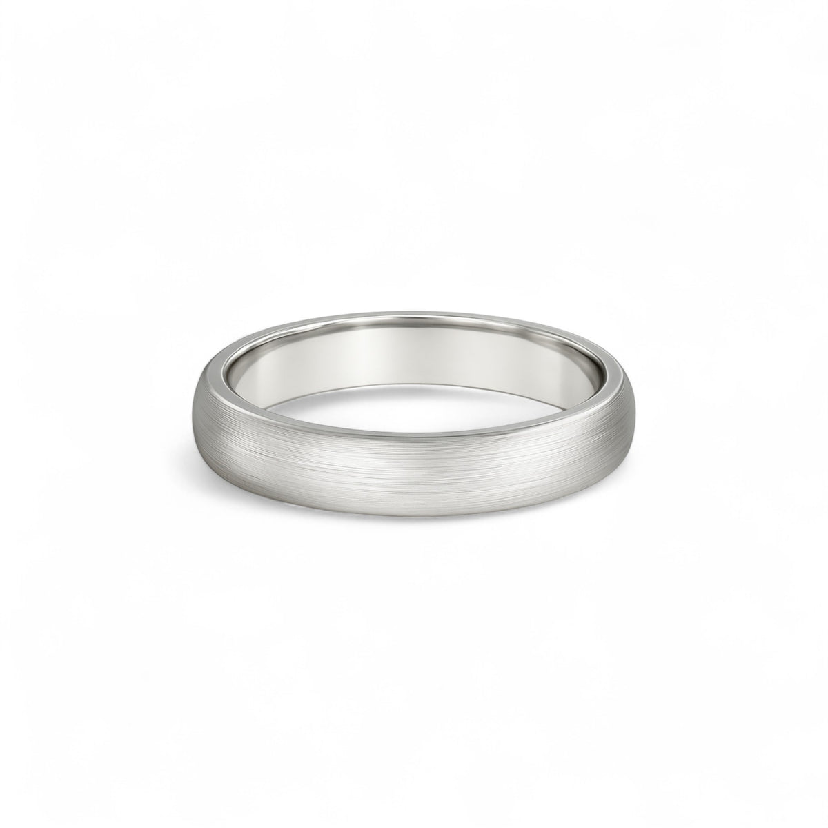 4MM Brush Band in 18KT Gold
