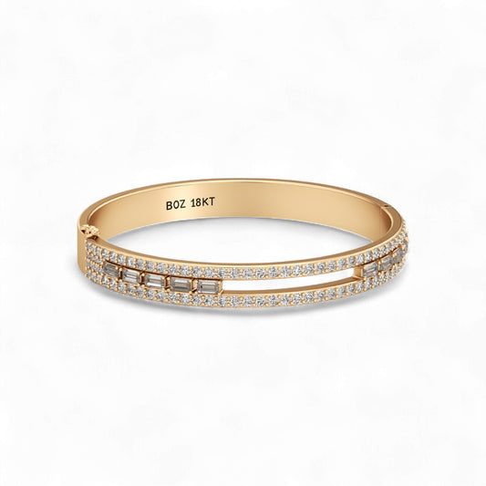 Aeris Diamond Bracelet in 18KT Gold