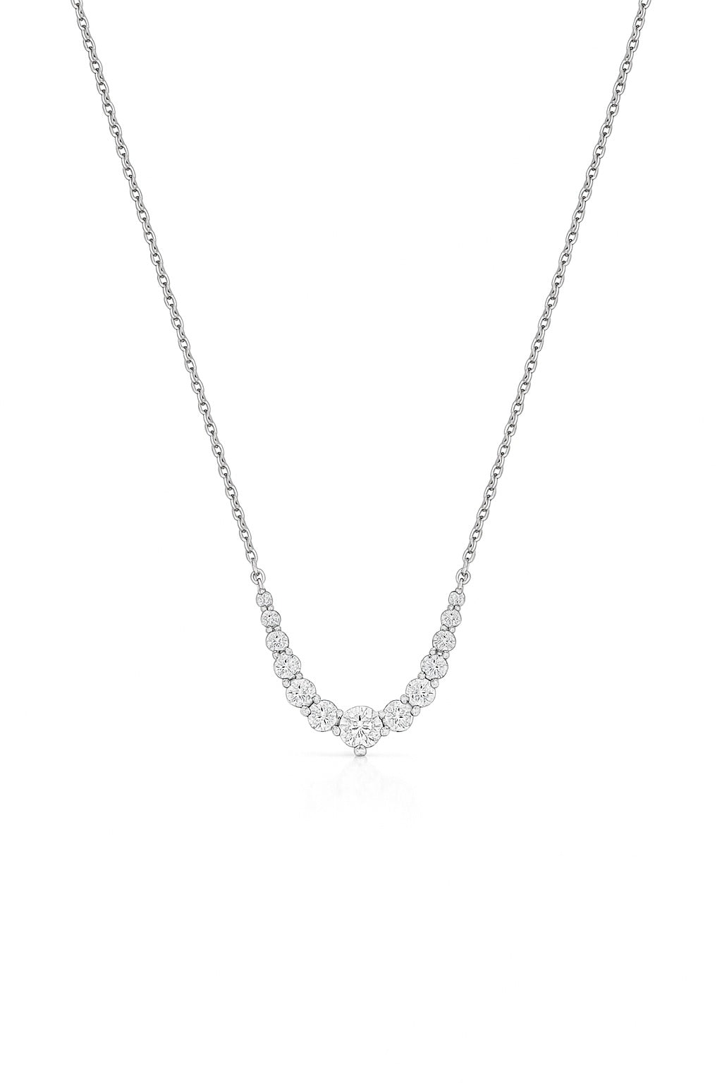 Legendary Arleth Diamond Necklace in 18K Gold