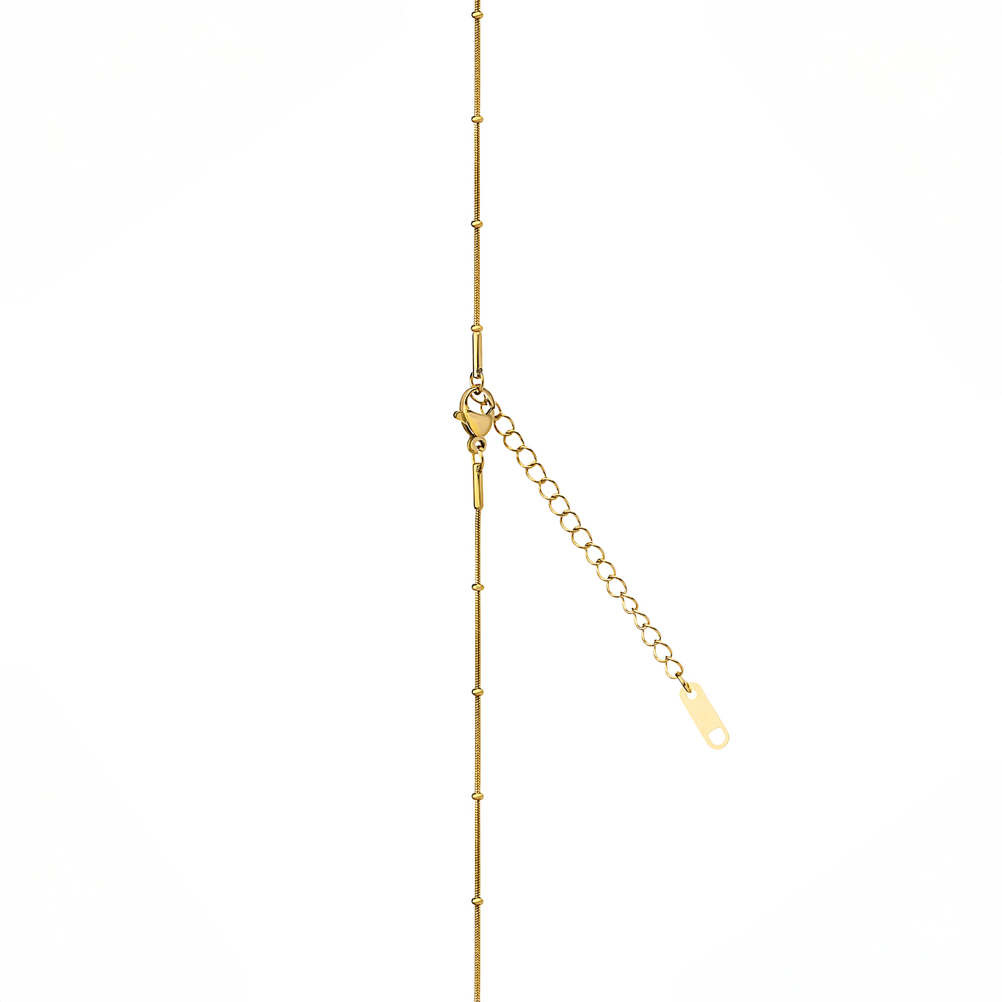 Green Eye Hypoallergenic Steel Necklace