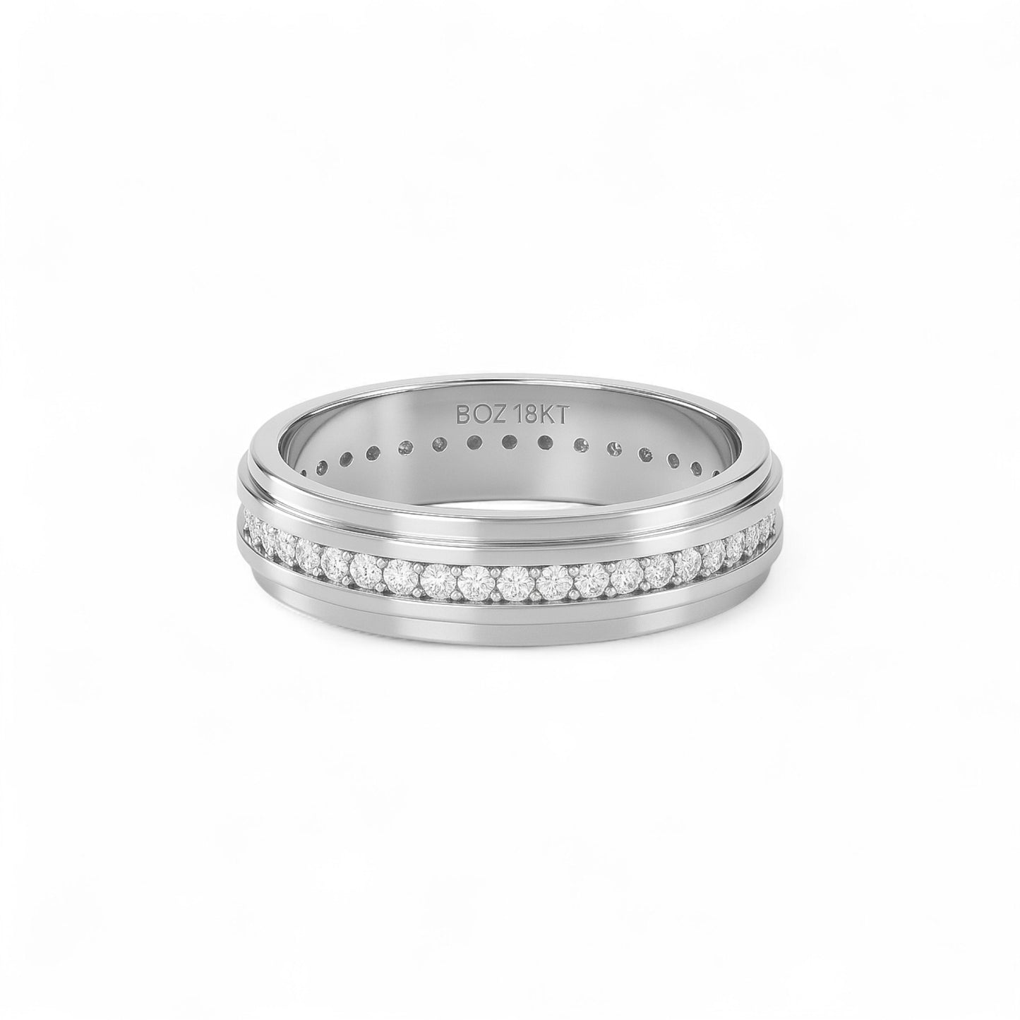 Emma Natural Diamond Ring in 18K Gold