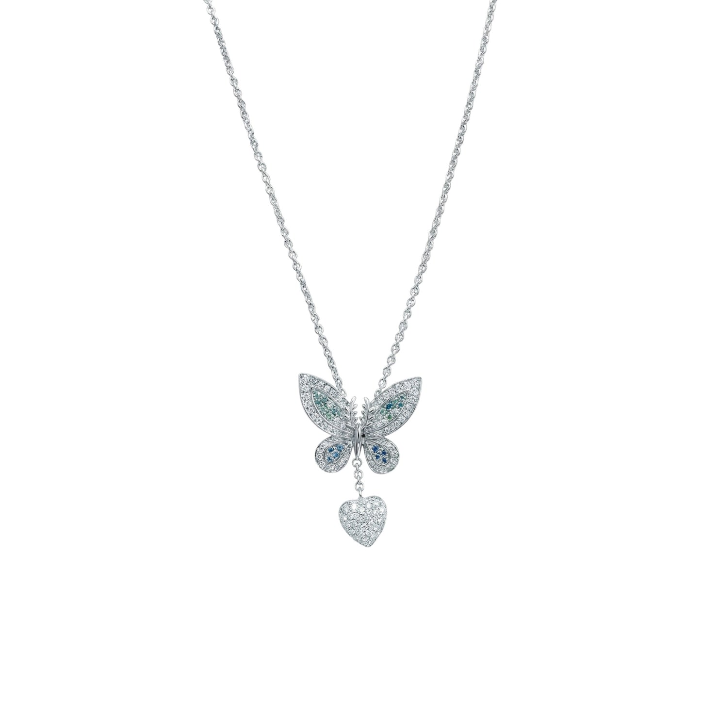 Elaris Moissanite Necklace in 925 Sterling Silver