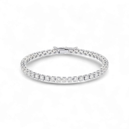 2.5 CT Diamond Tennis Bracelet in 18KT Gold