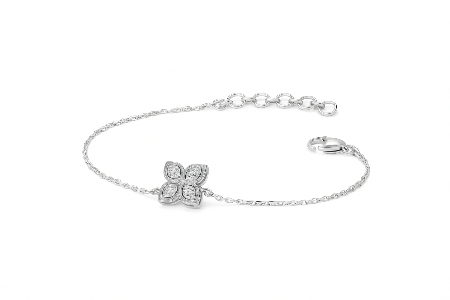 Nora Diamond Tennis Bracelet in 18Karat Gold