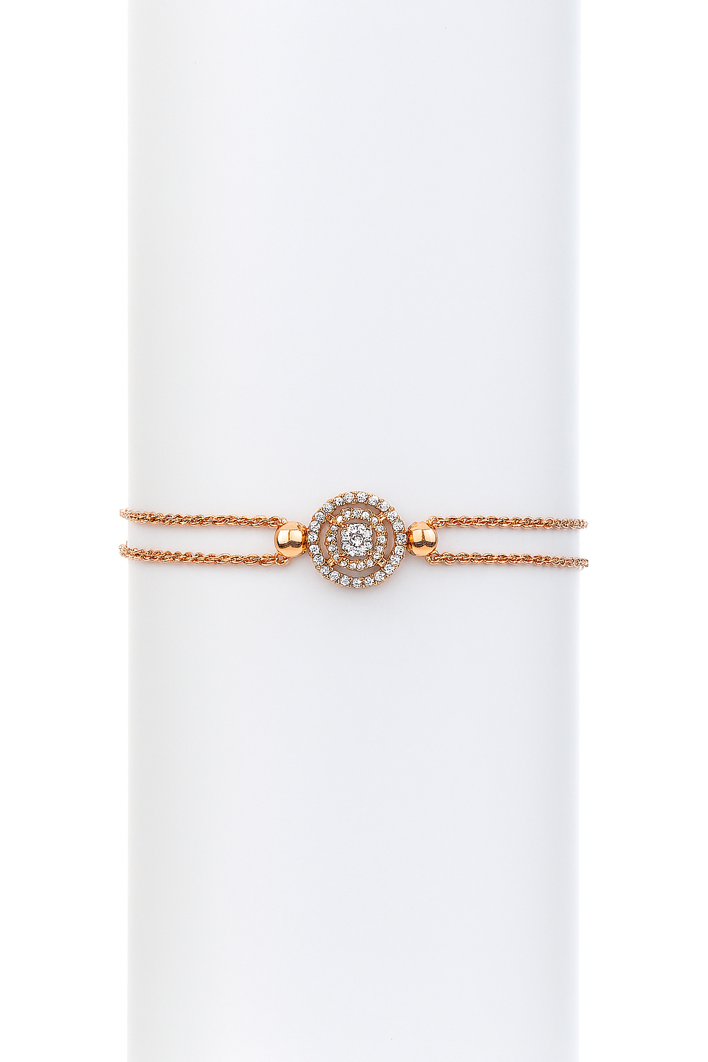 Orbit Diamond Tennis Bracelet in 18Karat Gold