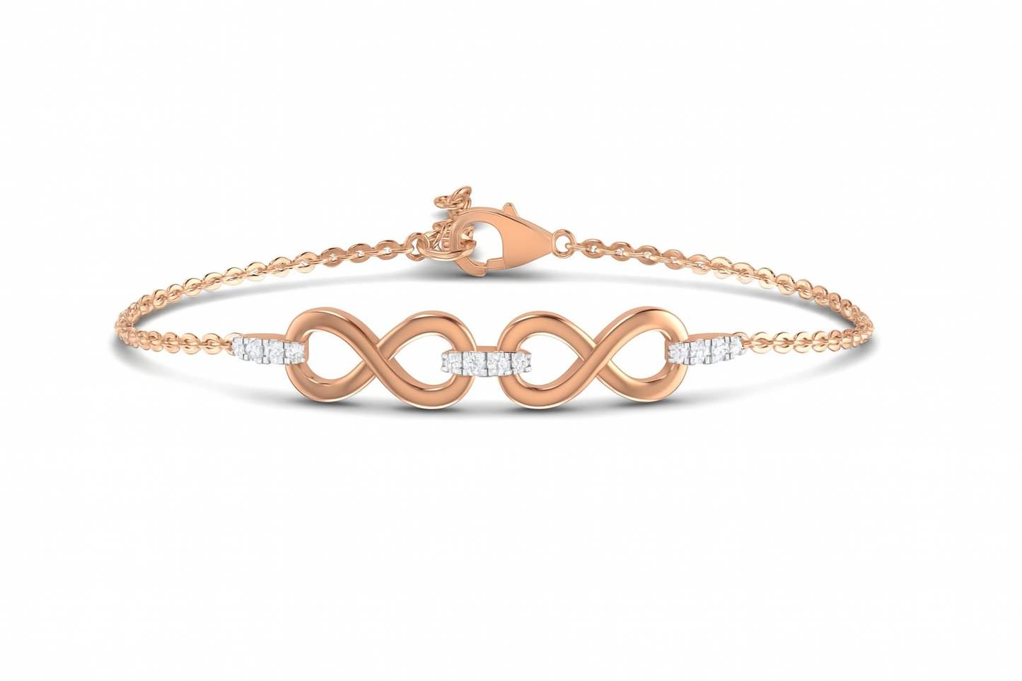 Joan Natural Diamond Bracelet in 18K Gold