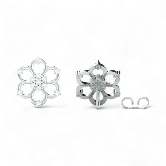 Rita Diamond Studs in 18K Gold