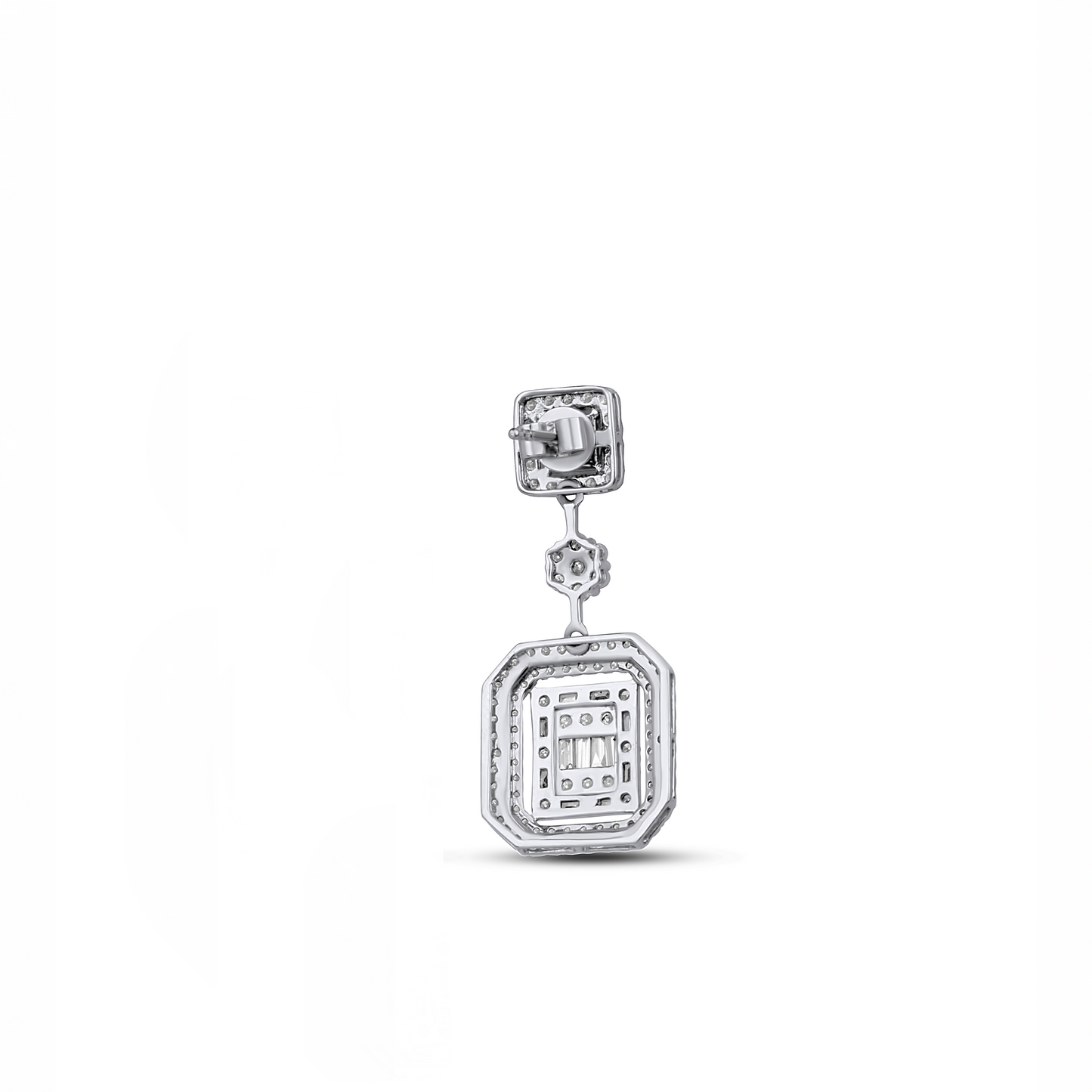 Tiffany Anniversary Natural Diamond Drop Earrings in 18k Gold