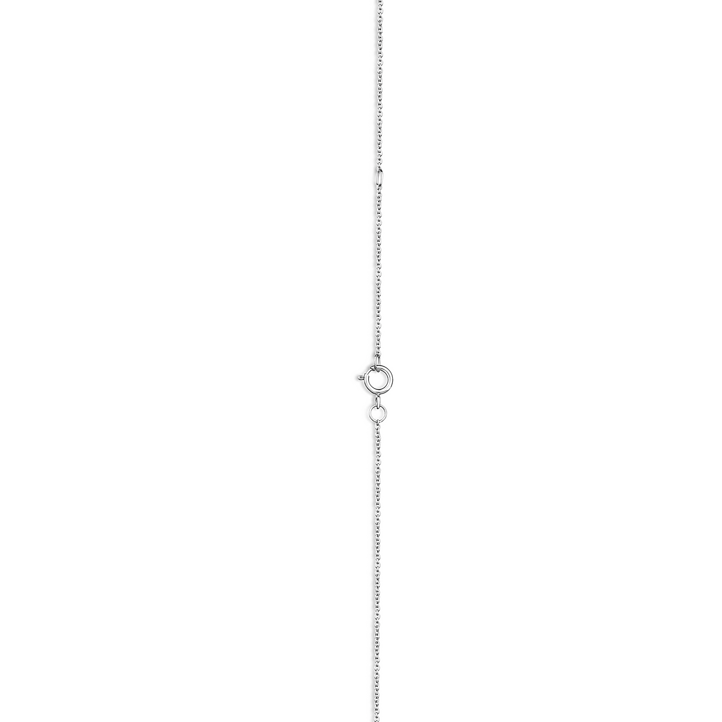 Hearts & Barrel Natural Diamond Necklace in 18K Gold