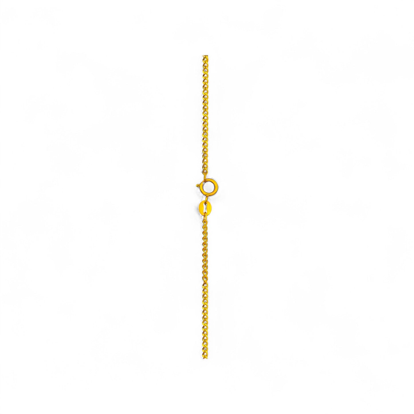 Arabic Alphabet Diamond Necklace in 18KT Gold