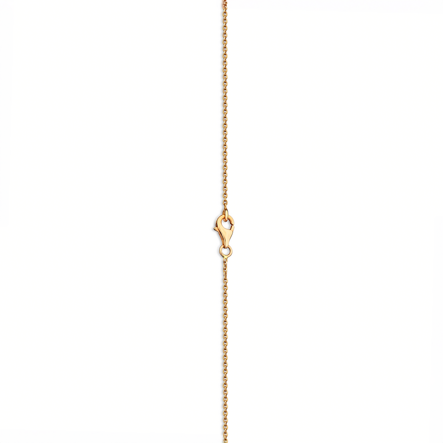 Midball Clover Natural Diamond Necklace