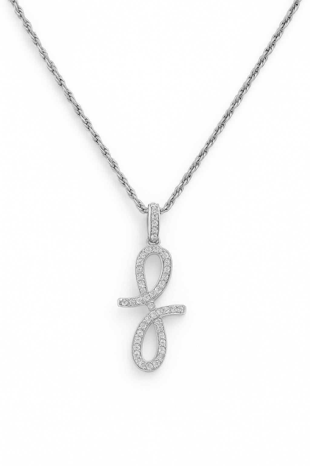 3D Oiza Infinie Pendant Necklace in 18K Gold