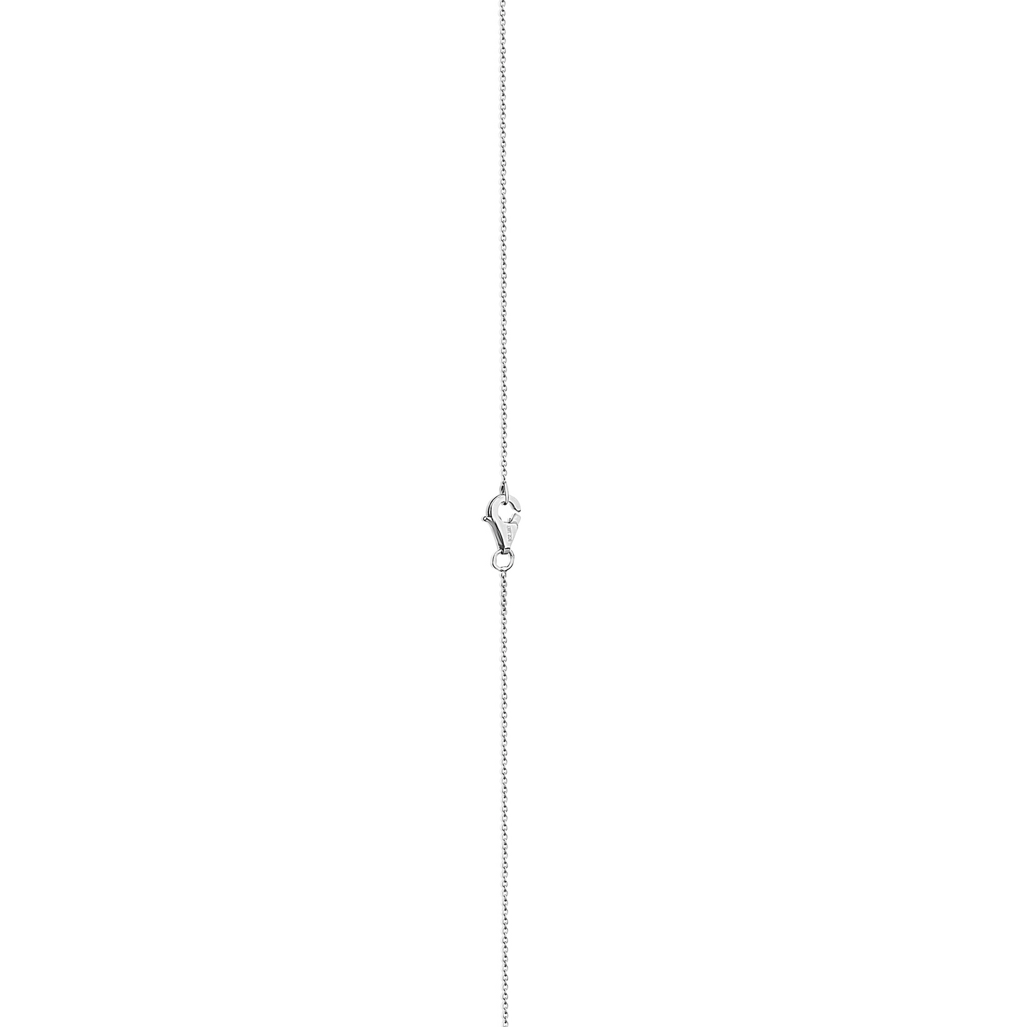 Infinity Natural Diamond Necklace in 18K Gold
