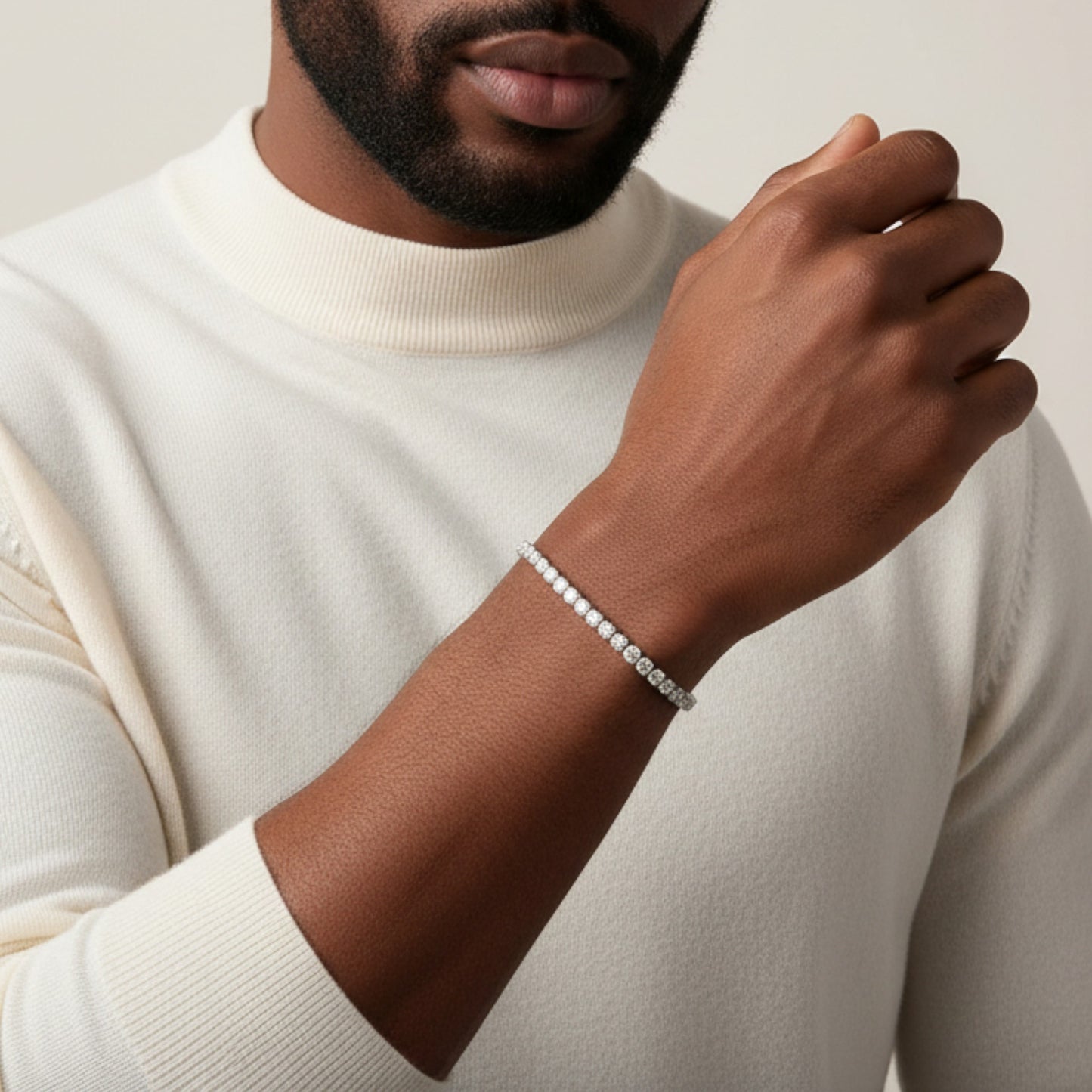 2.5 CT Diamond Tennis Bracelet in 18KT Gold