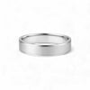ED Band 10KT gold ring with brushed center and polished edges, smooth finish and comfortable fit.