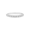 2MM pave natural diamond band in 18KT gold with hand-set diamonds, slim and elegant design