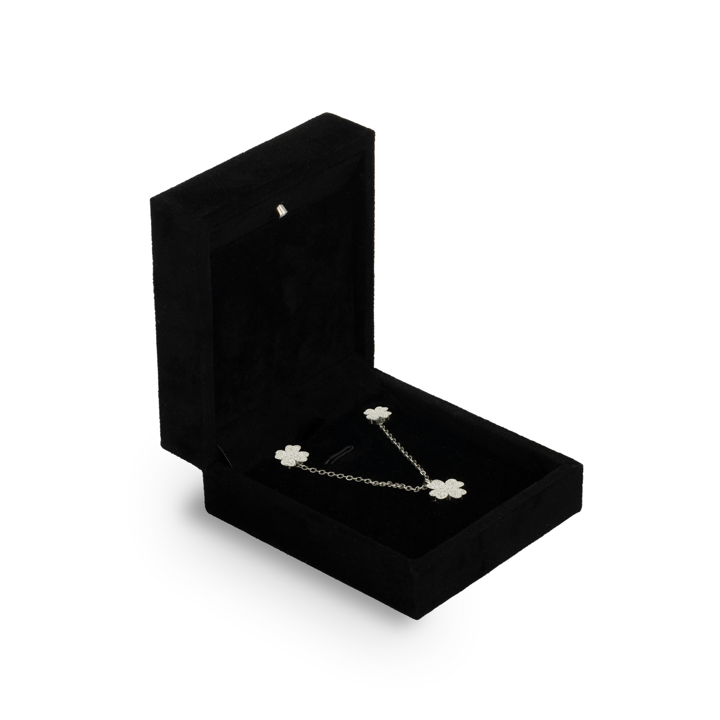 Cross Flowers Hypoallergenic Steel Necklace