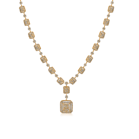 Tiffany Anniversary Natural Diamond Necklace in 18k Gold