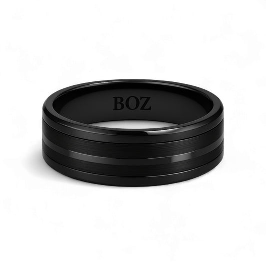 Midline Black Tungsten Band