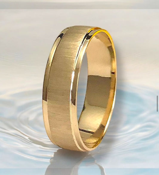 ED Band in 18K Gold
