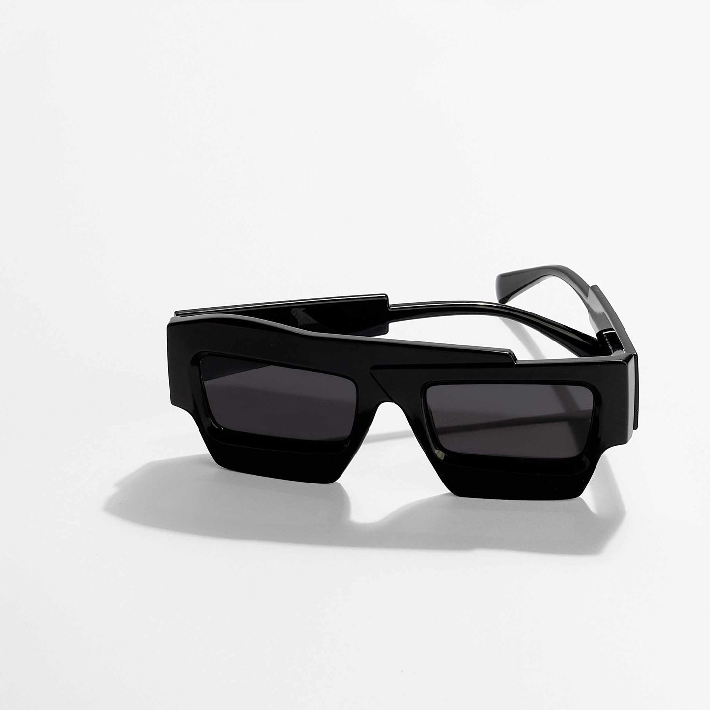 BOZ Trailblazer Sunglasses with bold black frame and UV400 protection.