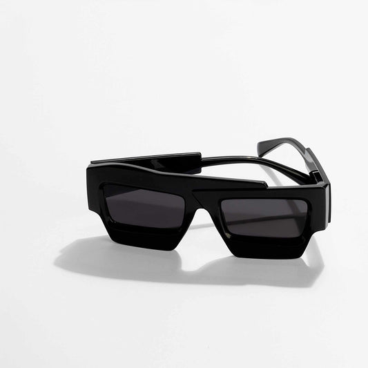 BOZ Trailblazer Sunglasses with bold black frame and UV400 protection.