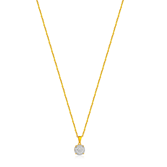 Everyday Natural Diamond Necklace in 18K Gold