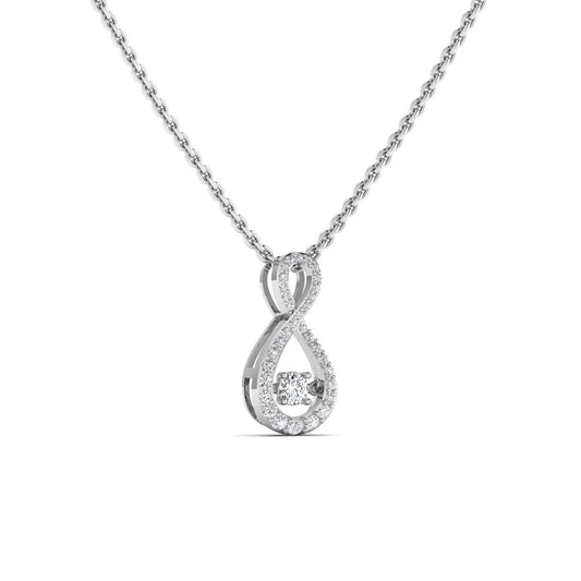 Twinkle Infinie Pendant Necklace in 18K Gold