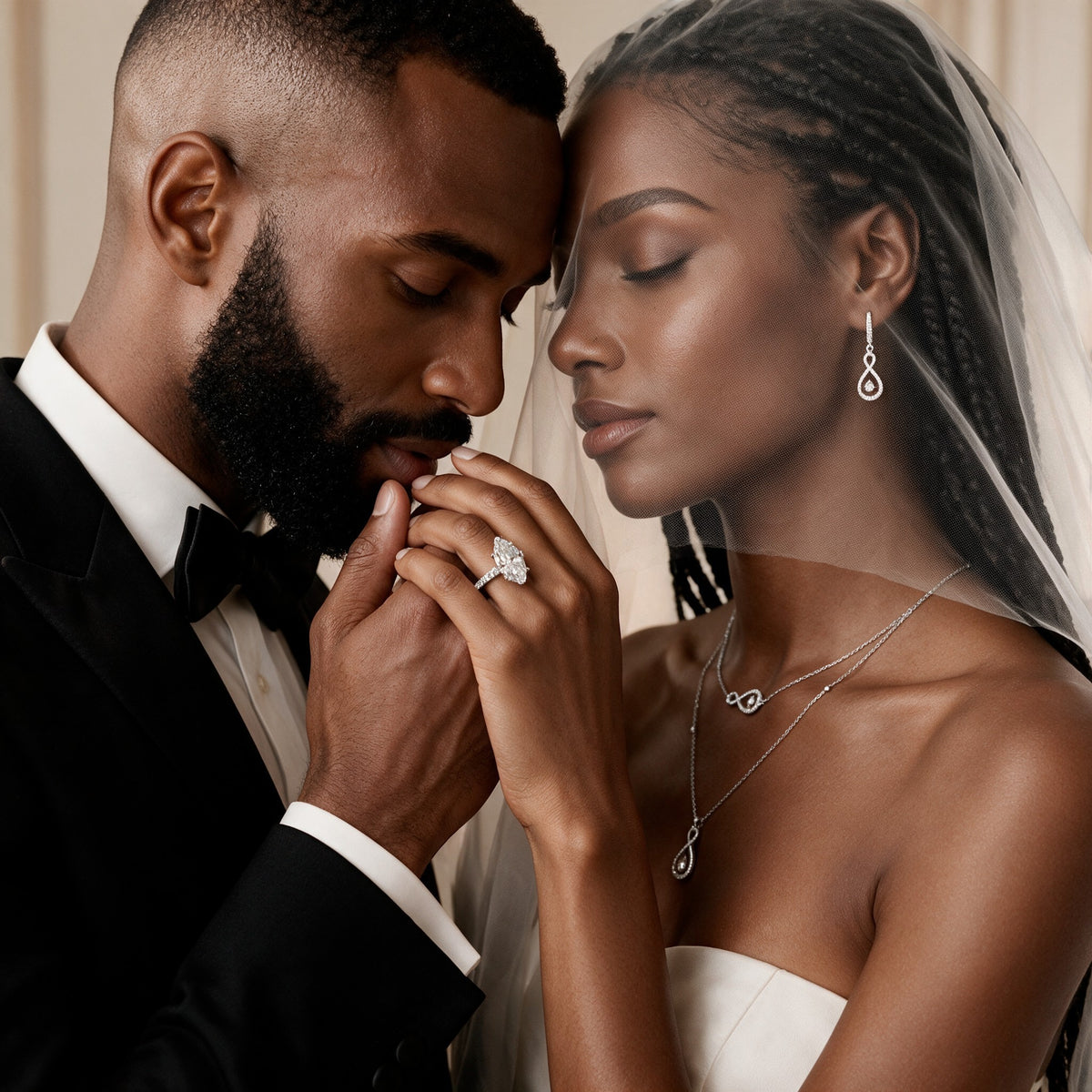 Bridal jewelry editorial
